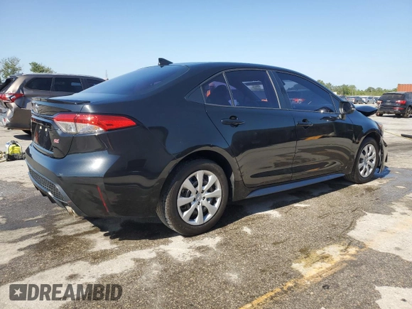2020 Toyota Corolla SE with VIN 5YFS4RCE3LP047462, listed as a Copart auction lot 52968585 with 256,221 mi miles and Non Repairable. Bid and sale history available at carsss.com. Image 3.