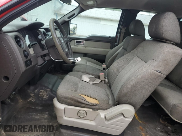 2010 Ford F-150 XL with VIN 1FTEX1CW2AFA98373, listed as a Copart auction lot 63104295 with 224,355 mi miles and Clean title. Bid and sale history available at DreamBid. Image 7.