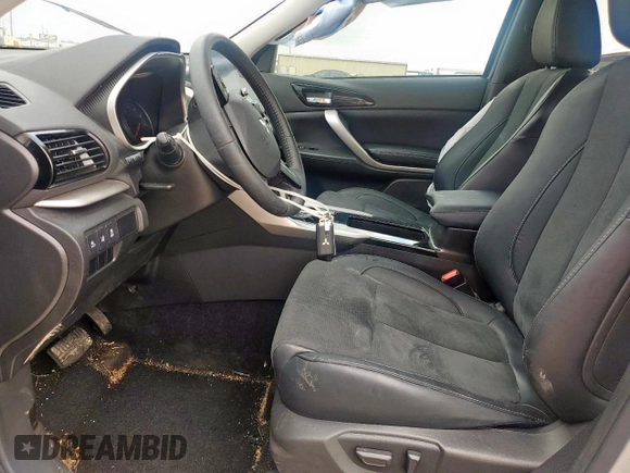 2023 Mitsubishi Eclipse Cross SE with VIN JA4ATWAA3PZ053197, listed as a Copart auction lot 59697995 with 22,097 mi miles and Salvage title. Bid and sale history available at DreamBid. Image 7.