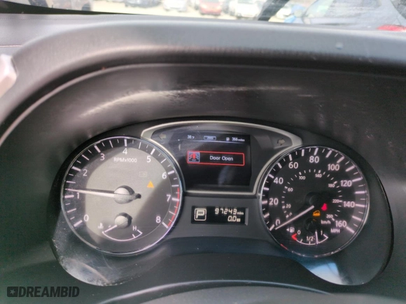 2015 Nissan Pathfinder Platinum with VIN 5N1AR2MMXFC652985, listed as a Copart auction lot 48891735 with 97,243 mi miles and Salvage Title. Bid and sale history available at carsss.com. Image 9.