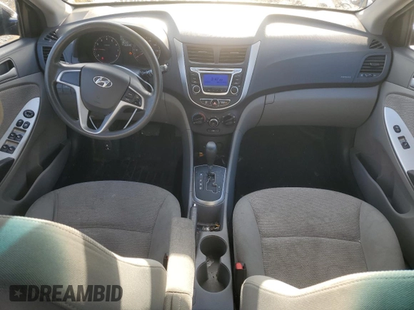 2014 Hyundai Accent GS with VIN KMHCT5AE8EU165981, listed as a Copart auction lot 88090345 with 160,648 mi miles and Salvage title. Bid and sale history available at DreamBid. Image 8.