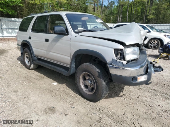 2000 Toyota 4Runner with VIN JT3GM84R9Y0056609, listed as a Copart auction lot 51714895 with 0 mi miles and Salvage Title. Bid and sale history available at carsss.com. Image 4.