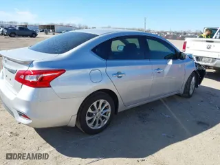 2019 Nissan Sentra S with VIN 3N1AB7AP5KY350111, listed as a IAAI auction lot 41706298 with 75,846 mi miles. Bid and sale history available at carsss.com. Image 4.