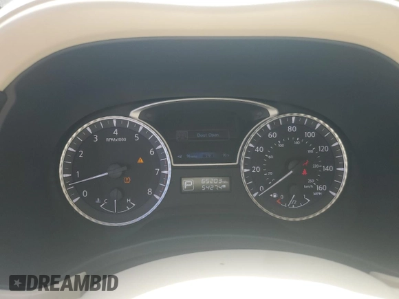 2013 Infiniti JX35 with VIN 5N1AL0MN6DC330680, listed as a Copart auction lot 71867564 with 65,203 mi miles and Salvage Title. Bid and sale history available at carsss.com. Image 9.