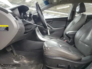 2013 Hyundai Elantra GLS with VIN 5NPDH4AE0DH411385, listed as a Copart auction lot 46824195 with 156,483 mi miles and Salvage Title. Bid and sale history available at carsss.com. Image 7.