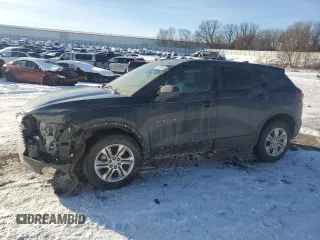 2020 Chevrolet Blazer LT with VIN 3GNKBCR45LS653003, listed as a Copart auction lot 42025925 with 54,839 mi miles and Salvage title. Bid and sale history available at DreamBid. Image 1.