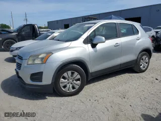 2016 Chevrolet Trax LS with VIN KL7CJKSB7GB527632, listed as a Copart auction lot 51751875 with 133,746 mi miles and Clean Title. Bid and sale history available at carsss.com. Image 1.