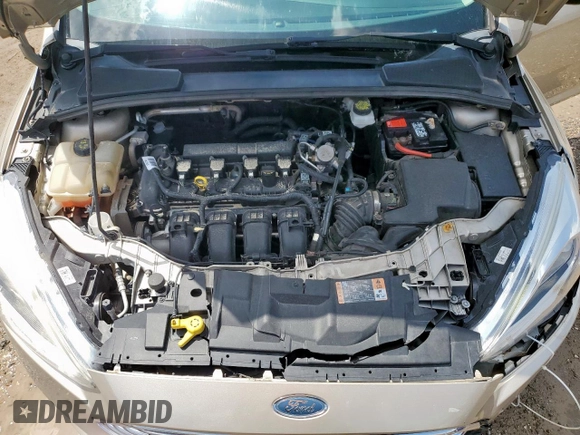 2018 Ford Focus Titanium z VIN 1FADP3J26JL279443, wystawiony jako Copart lot #58837435 z przebiegiem 136 538 mil mil oraz Szkoda całkowita • Salvage title. Historia ofert i sprzedaży dostępna na DreamBid. Obrazek 11.
