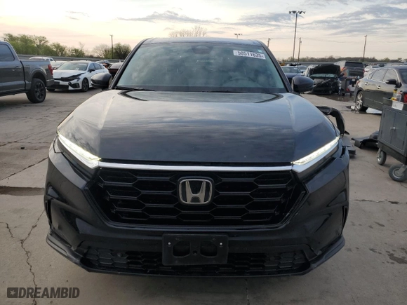 2024 Honda CR-V EX-L with VIN 7FARS4H79RE003220, listed as a Copart auction lot 50511635 with 10,579 mi miles and Salvage Title. Bid and sale history available at carsss.com. Image 5.