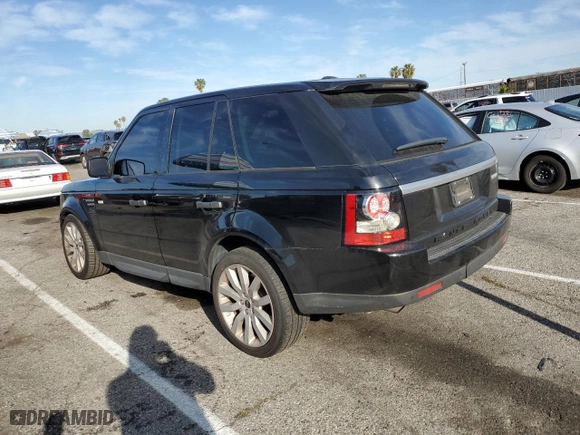 2012 Land Rover Range Rover Sport HSE LUX with VIN SALSK2D41CA745004, listed as a Copart auction lot 49613965 with 0 mi miles and Salvage Title. Bid and sale history available at carsss.com. Image 2.