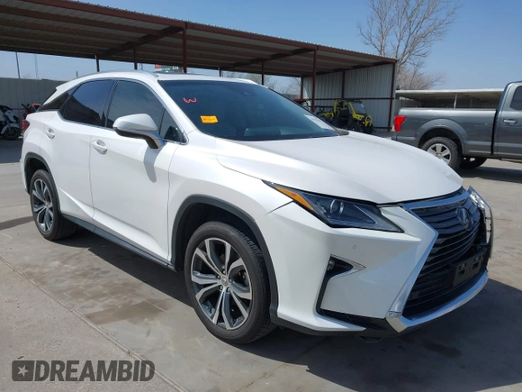 2017 Lexus RX 350 with VIN 2T2ZZMCA5HC046686, listed as a IAAI auction lot 41752153 with 37,760 mi miles and . Bid and sale history available at DreamBid. Image 1.