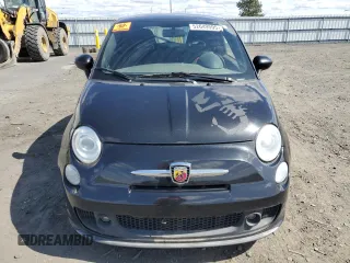 2012 FIAT 500 Abarth z VIN 3C3CFFFH4CT384033, wystawiony jako Copart lot #52649595 z przebiegiem 99 244 mil mil oraz Czysty tytuł • Clean title. Historia ofert i sprzedaży dostępna na DreamBid. Obrazek 5.