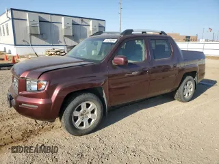 2007 Honda Ridgeline RTL w/Leather with VIN 2HJYK16527H522359, listed as a Copart auction lot 75229004 with 190,597 mi miles and Salvage Title. Bid and sale history available at carsss.com. Image 1.
