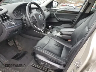 2013 BMW X3 xDrive28i with VIN 5UXWX9C51D0A10108, listed as a Copart auction lot 45719355 with 181,573 mi miles and Salvage Title. Bid and sale history available at carsss.com. Image 7.