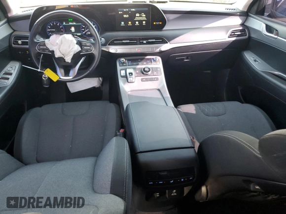 2020 Hyundai Palisade SEL with VIN KM8R34HE8LU076547, listed as a Copart auction lot 52803595 with 61,678 mi miles and Salvage title. Bid and sale history available at DreamBid. Image 8.