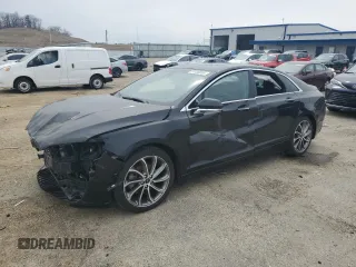 2019 Lincoln MKZ Reserve I with VIN 3LN6L5D98KR631505, listed as a Copart auction lot 51436065 with 39,980 mi miles and Salvage Title. Bid and sale history available at carsss.com. Image 1.