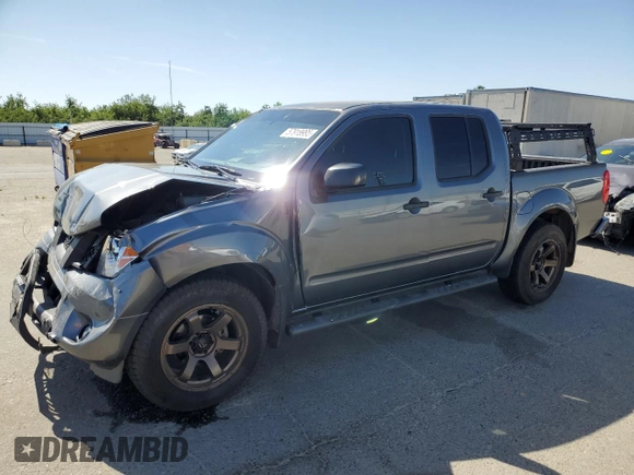 2020 Nissan Frontier Pro-4X with VIN 1N6ED0EB6LN715664, listed as a Copart auction lot 57918995 with 34,345 mi miles and Salvage title. Bid and sale history available at DreamBid. Image 1.