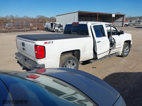 2015 Chevrolet Silverado 1500 LTZ with VIN 3GCUKSEC2FG492643, listed as a IAAI auction lot 41668758 with 56,341 mi miles. Bid and sale history available at carsss.com. Image 4.