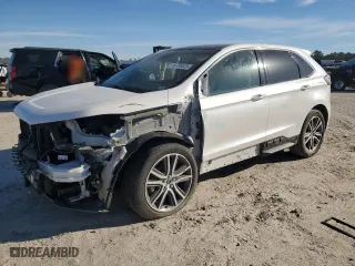 2019 Ford Edge Titanium with VIN 2FMPK3K97KBB46219, listed as a Copart auction lot 46704525 with 70,329 mi miles and Salvage Title. Bid and sale history available at carsss.com. Image 1.