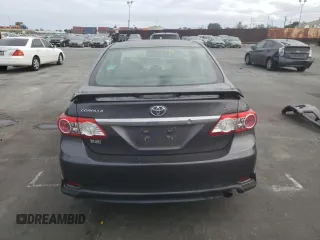 2012 Toyota Corolla L with VIN 5YFBU4EE6CP028386, listed as a Copart auction lot 53189055 with 0 mi miles and Salvage Title. Bid and sale history available at carsss.com. Image 6.