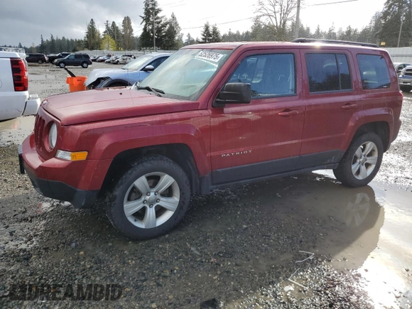 2014 Jeep Patriot Latitude with VIN 1C4NJRFB1ED651525, listed as a Copart auction lot 52526975 with 135,088 mi miles and Salvage Title. Bid and sale history available at carsss.com. Image 1.