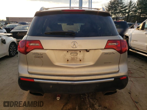 2012 Acura MDX Tech/Entertainment Pkg with VIN 2HNYD2H46CH521261, listed as a Copart auction lot 41606735 with 146,925 mi miles and Salvage Title. Bid and sale history available at carsss.com. Image 6.