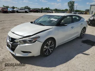 2016 Nissan Maxima SV z VIN 1N4AA6AP5GC408444, wystawiony jako Copart lot #55611635 z przebiegiem 59 443 mil mil oraz Szkoda całkowita • Salvage title. Historia ofert i sprzedaży dostępna na DreamBid. Obrazek 1.