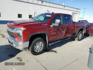 2022 Chevrolet Silverado 3500HD LT with VIN 1GC4YTEY7NF284452, listed as a Copart auction lot 81718494 with 34,567 mi miles and Salvage Title. Bid and sale history available at DreamBid. Image 1.