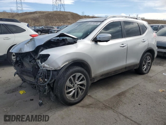 2014 Nissan Rogue SL with VIN 5N1AT2MV5EC776770, listed as a Copart auction lot 49176795 with 116,993 mi miles and Non Repairable. Bid and sale history available at carsss.com. Image 1.