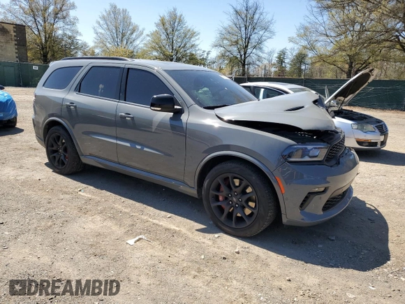 2023 Dodge Durango R/T Plus with VIN 1C4SDJCT2PC559230, listed as a Copart auction lot 53747975 with 22,765 mi miles and Salvage title. Bid and sale history available at DreamBid. Image 4.
