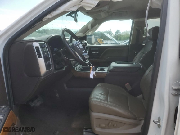 2017 GMC Sierra 1500 SLT with VIN 3GTU2NEC8HG170609, listed as a Copart auction lot 52048405 with 162,154 mi miles and Salvage Title. Bid and sale history available at carsss.com. Image 7.