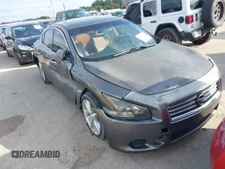 2014 Nissan Maxima 3.5 S with VIN 1N4AA5AP4EC451891, listed as a IAAI auction lot 41060761 with 112,883 mi miles. Bid and sale history available at carsss.com. Image 1.