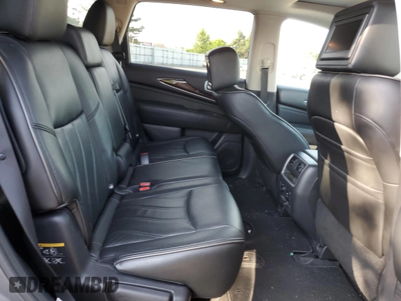 2015 Infiniti QX60 with VIN 5N1AL0MM3FC504280, listed as a Copart auction lot 56704915 with 44,094 mi miles and Salvage title. Bid and sale history available at DreamBid. Image 11.