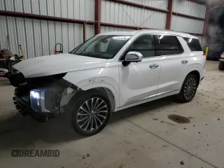 2023 Hyundai Palisade Limited z VIN KM8R5DGE6PU599857, wystawiony jako Copart lot #81571234 z przebiegiem 5 295 mil mil oraz Szkoda całkowita • Salvage title. Historia ofert i sprzedaży dostępna na DreamBid. Obrazek 1.