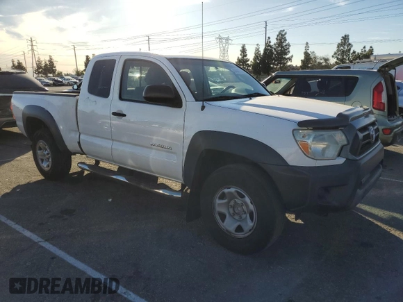 2013 Toyota Tacoma PreRunner with VIN 5TFTU4GN3DX038376, listed as a Copart auction lot 85600734 with 153,384 mi miles and Salvage Title. Bid and sale history available at carsss.com. Image 4.