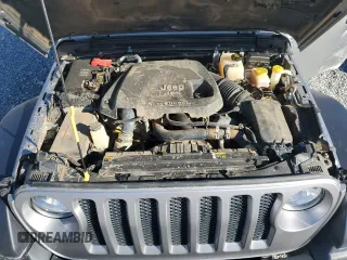 2020 Jeep Wrangler Unlimited Sport with VIN 1C4HJXDM1LW248717, listed as a Copart auction lot 42967745 with 50,496 mi miles and Salvage title. Bid and sale history available at DreamBid. Image 13.