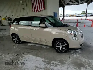 2014 FIAT 500L Easy with VIN ZFBCFABH4EZ021136, listed as a Copart auction lot 84444714 with 88,461 mi miles and Salvage Title. Bid and sale history available at carsss.com. Image 13.