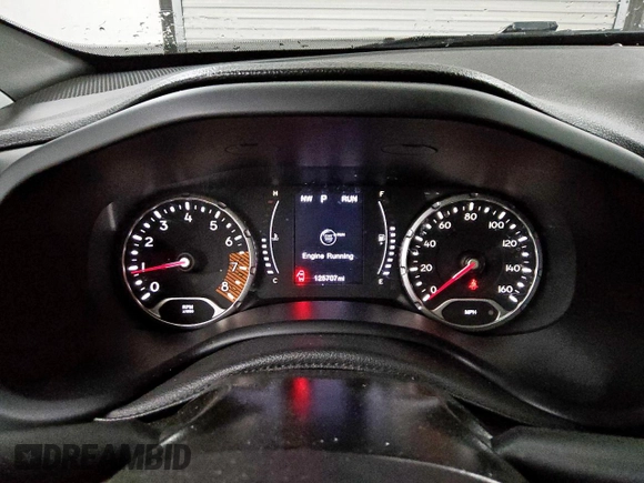 2020 Jeep Renegade Jeepster z VIN ZACNJAAB4LPM28531, wystawiony jako Copart lot #64863315 z przebiegiem 125 707 mil mil oraz Czysty tytuł • Clean title. Historia ofert i sprzedaży dostępna na DreamBid. Obrazek 9.