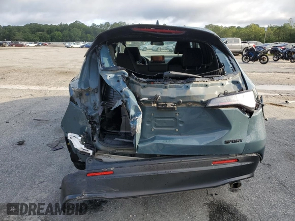 2023 Honda HR-V Sport with VIN 3CZRZ1H55PM702027, listed as a Copart auction lot 59563395 with 71,311 mi miles and Salvage title. Bid and sale history available at DreamBid. Image 6.