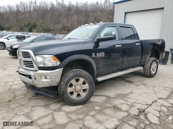 2015 Ram 2500 Big Horn with VIN 3C6UR5DL2FG569002, listed as a Copart auction lot 43965245 with 147,592 mi miles and Salvage Title. Bid and sale history available at carsss.com. Image 1.