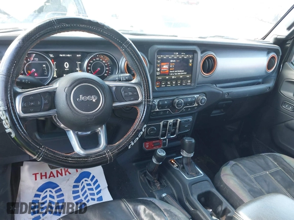 2021 Jeep Gladiator Mojave with VIN 1C6JJTEG9ML528964, listed as a IAAI auction lot 41879113 with 74,315 mi miles and . Bid and sale history available at DreamBid. Image 19.
