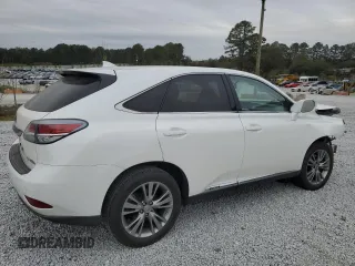 2014 Lexus RX 450h with VIN JTJZB1BA3E2009863, listed as a Copart auction lot 80414024 with 130,128 mi miles and Salvage title. Bid and sale history available at DreamBid. Image 3.