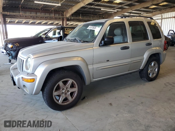 2003 Jeep Liberty Limited with VIN 1J4GL58K53W527813, listed as a Copart auction lot 61878935 with 188,669 mi miles and Clean title. Bid and sale history available at DreamBid. Image 1.