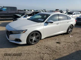2021 Honda Accord Touring z VIN 1HGCV2F96MA017547, wystawiony jako Copart lot #52948465 z przebiegiem 56 518 mil mil oraz Szkoda całkowita • Salvage title. Historia ofert i sprzedaży dostępna na DreamBid. Obrazek 1.