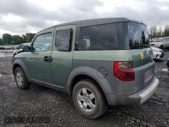 2003 Honda Element EX with VIN 5J6YH28533L042876, listed as a Copart auction lot 57470875 with 231,780 mi miles and Salvage title. Bid and sale history available at DreamBid. Image 2.