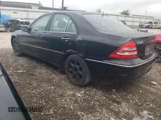 2002 Mercedes-Benz C 230/260/280/320 with VIN WDBRF64J62E002996, listed as a Copart auction lot 64848584 with 165,724 mi miles and Salvage Title. Bid and sale history available at DreamBid. Image 2.