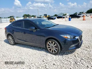2017 Mazda 3 Touring with VIN 3MZBN1V71HM113502, listed as a Copart auction lot 60278205 with 82,780 mi miles and Salvage title. Bid and sale history available at DreamBid. Image 4.