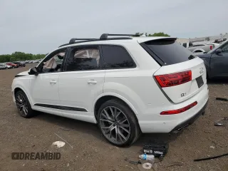 2019 Audi Q7 Prestige with VIN WA1VAAF76KD033457, listed as a Copart auction lot 58704735 with 57,297 mi miles and Salvage title. Bid and sale history available at DreamBid. Image 2.