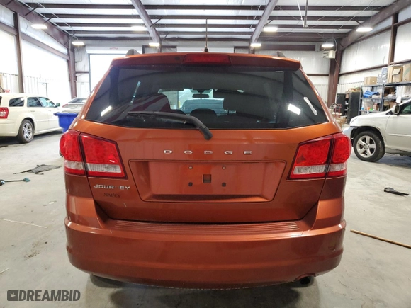 2013 Dodge Journey SE with VIN 3C4PDCABXDT687629, listed as a Copart auction lot 50087495 with 203,848 mi miles and Clean Title. Bid and sale history available at carsss.com. Image 6.