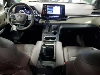 2023 Toyota Sienna Platinum with VIN 5TDESKFC1PS097942, listed as a Copart auction lot 50408805 with 15,101 mi miles and Salvage Title. Bid and sale history available at DreamBid. Image 8.
